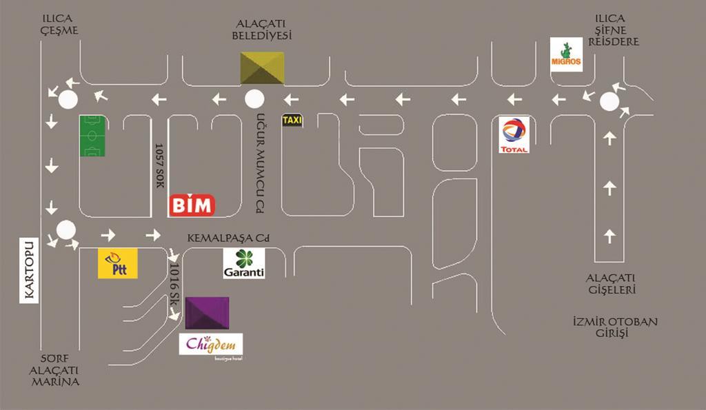 Chigdem Hotel-Special Category Alacatı Bagian luar foto