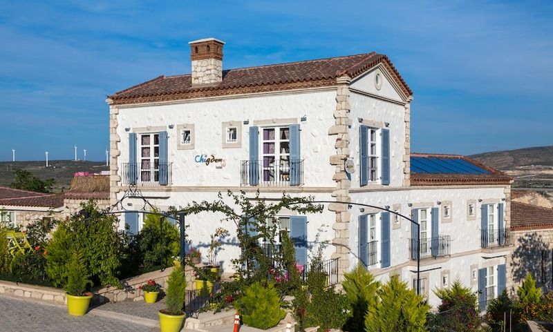 Chigdem Hotel-Special Category Alacatı Bagian luar foto